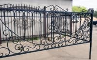 Кованая оградка Art-014