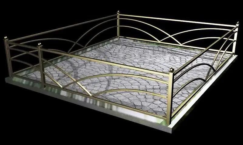 Оградка сварная №002