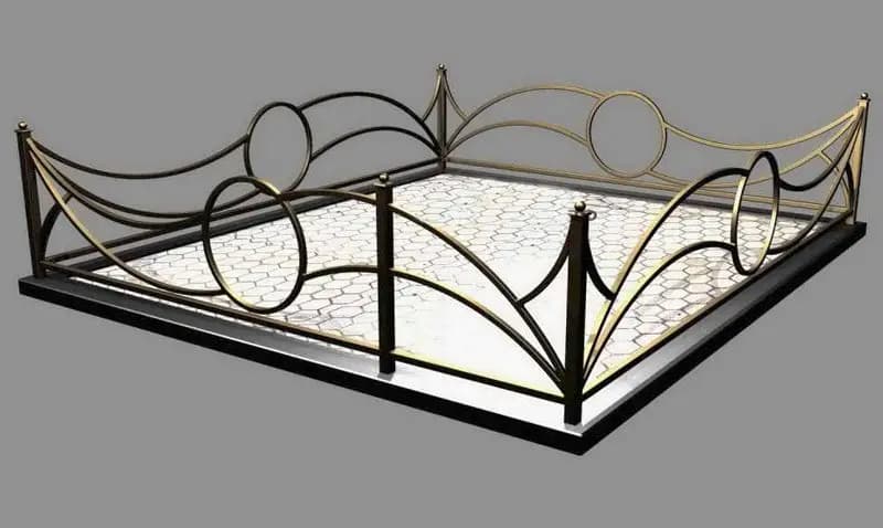 Оградка сварная №003