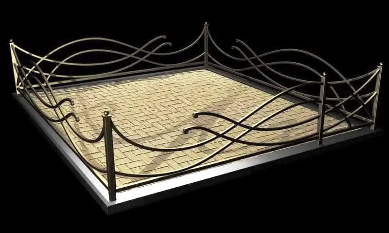 Оградка сварная №010