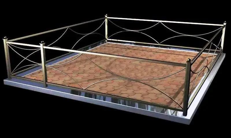 Оградка сварная №013