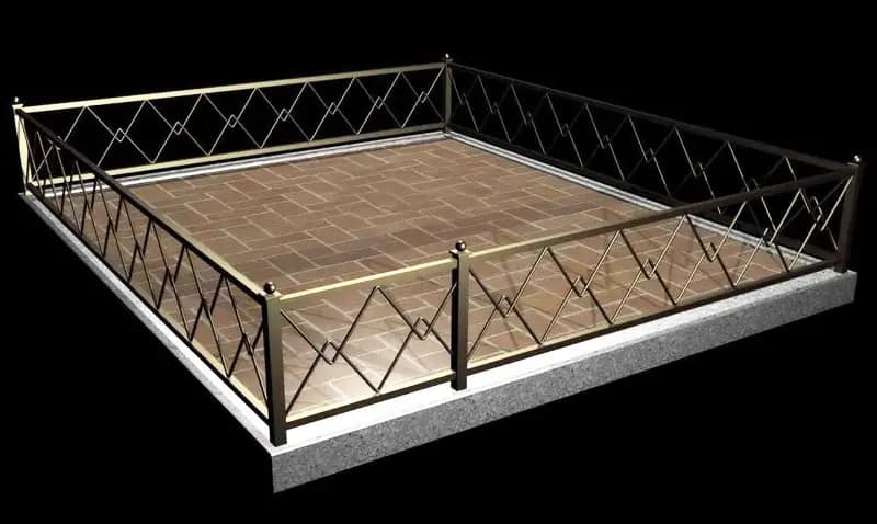 Оградка сварная №019